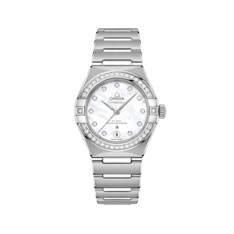 Damenuhr, Automatik,  Omega Constellation 