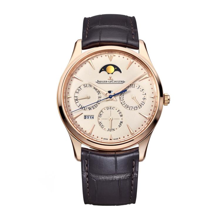 Unisex, Automatik,  Jaeger-LeCoultre Master Ultra Thin Perpetual Rotgold 