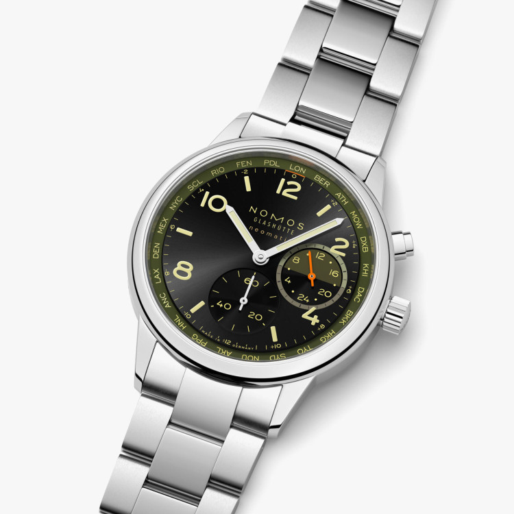 NOMOS Glashütte Club Sport Neomatik Weltzeit Vector - Bild 3 