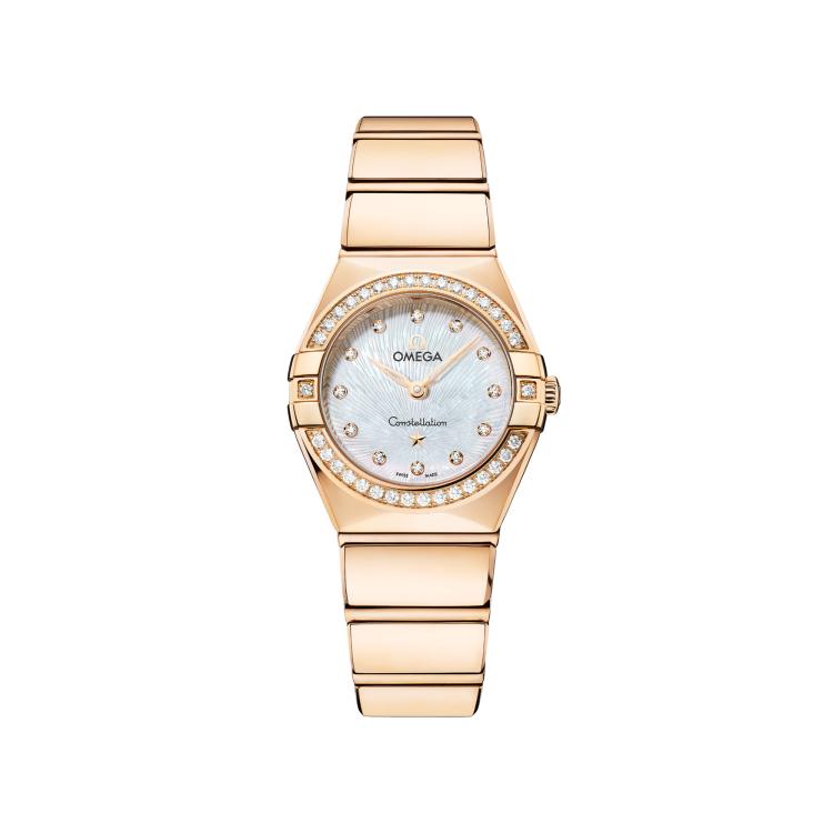 Damenuhr, Quarzwerk,  Omega Constellation 