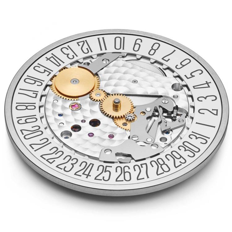 NOMOS Glashütte Tangente 38 Datum Frostblau  - Bild 4 