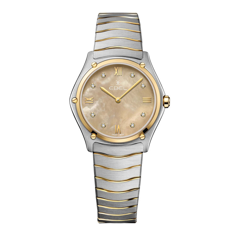 Quarzwerk, Damenuhr,  EBEL Sport Classic Lady 