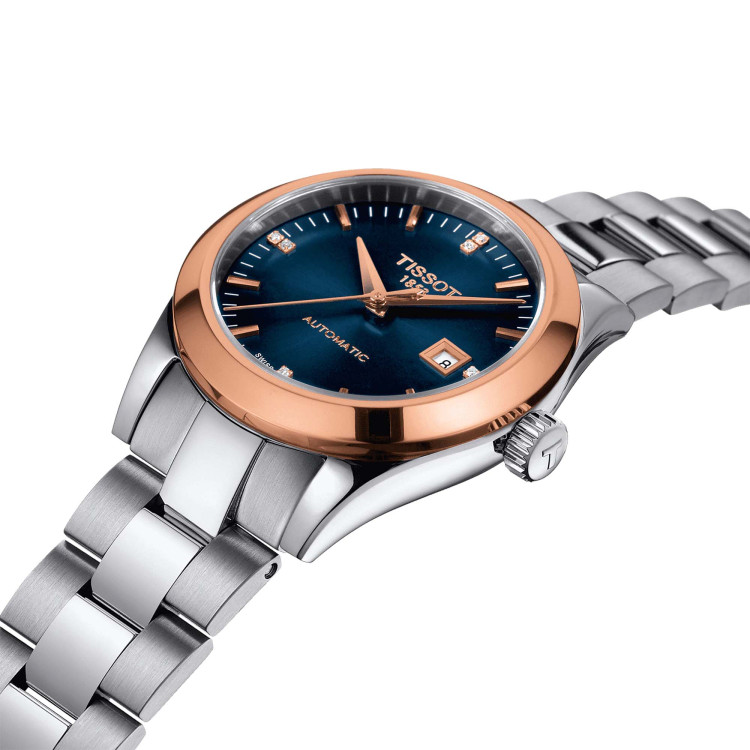 Tissot T-My Lady Automatic 18K Goldlünette - Bild 4 