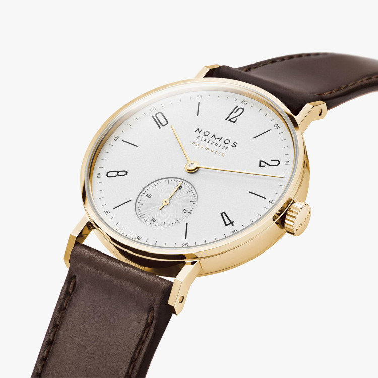 NOMOS Glashütte Tangente Gold Neomatik Doré - Bild 3 