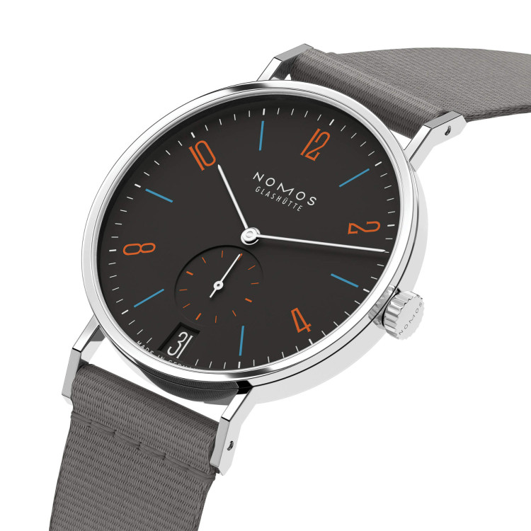 NOMOS Glashütte Tangente 38 Datum Dunkelbunt  - Bild 3 