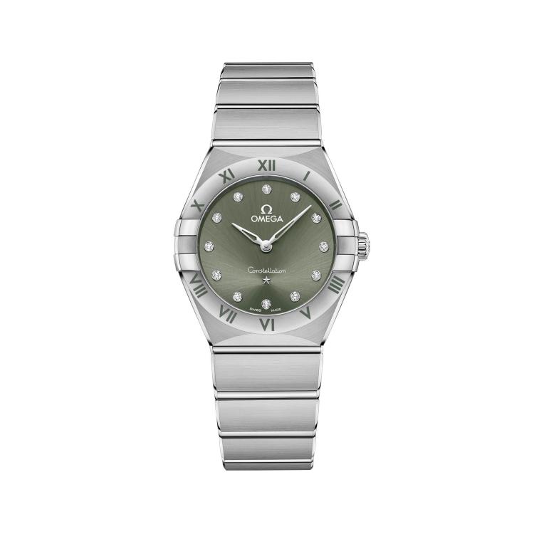 Damenuhr, Quarzwerk,  Omega Constellation 