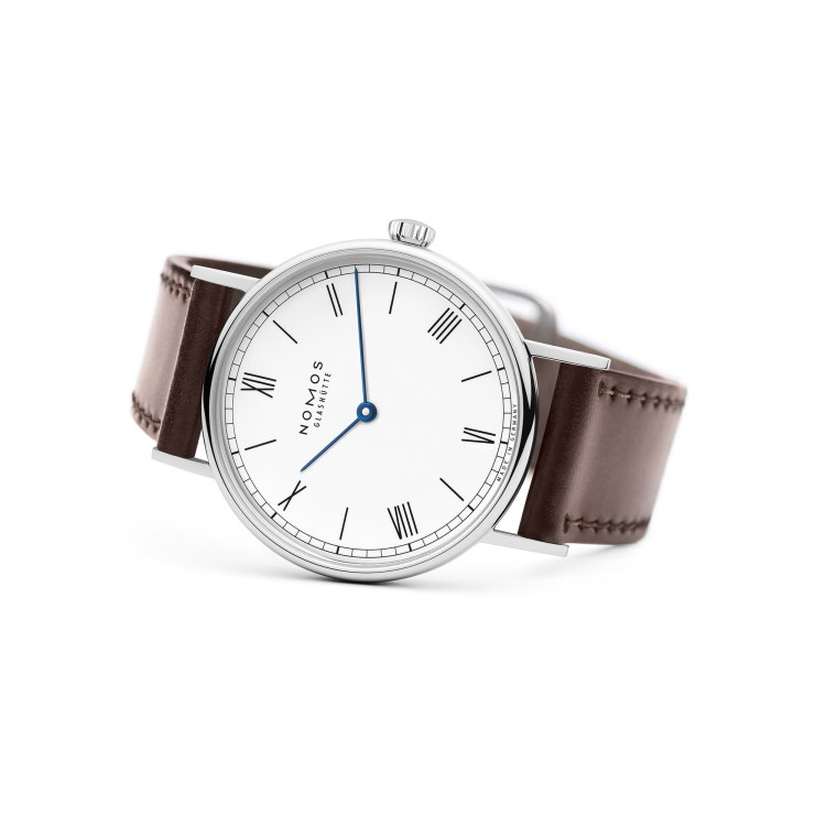 NOMOS Glashütte Ludwig 33 Duo emailleweiß - Bild 4 