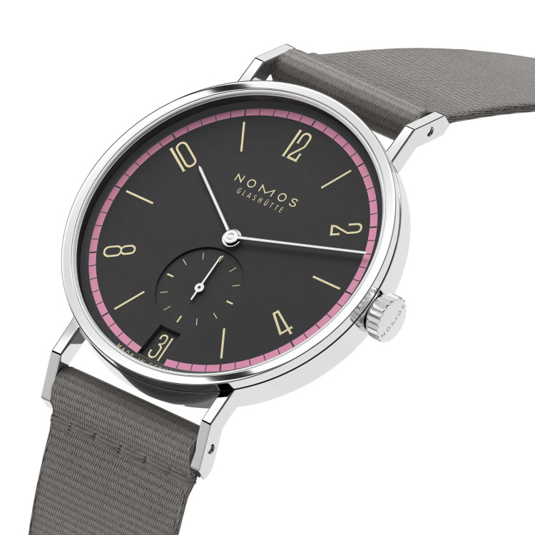 NOMOS Glashütte Tangente 38 Datum Tiefseegrau  - Bild 3 