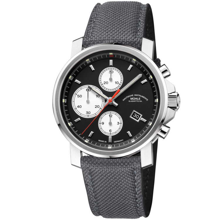 Automatik, Damenuhr- und Herrenuhruhr,  Mühle Glashütte 29er Chronograph 