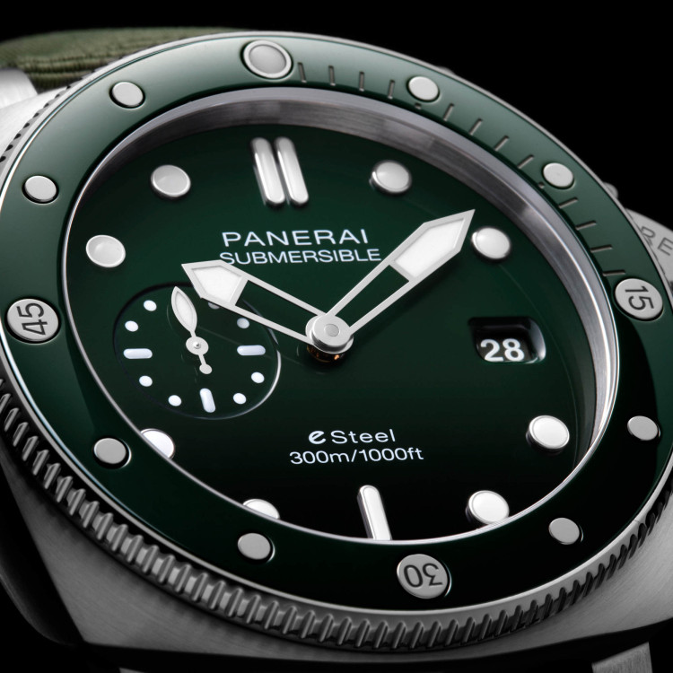Panerai Submersible QuarantaQuattro ESteel™ Verde Smeraldo - Bild 4 