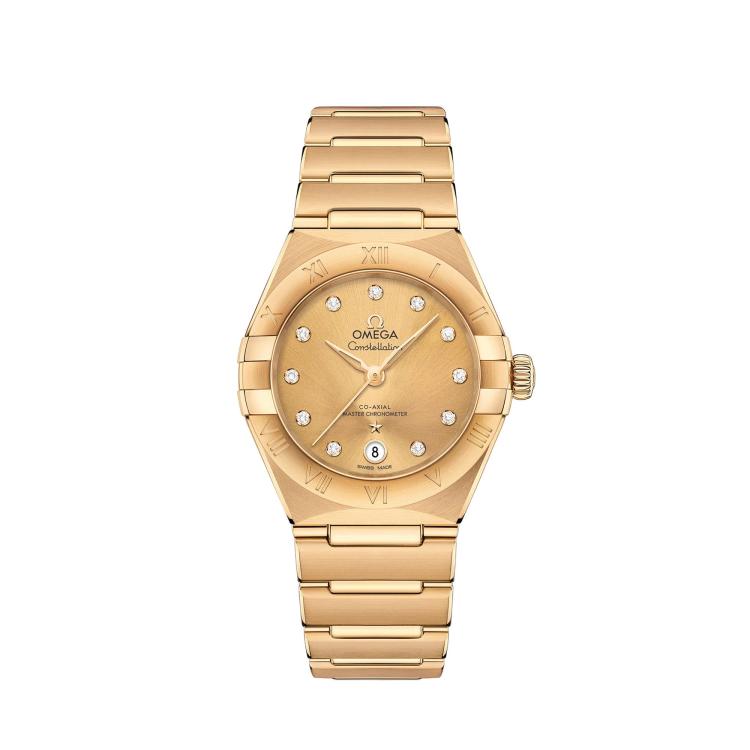 Damenuhr, Automatik,  Omega Constellation 
