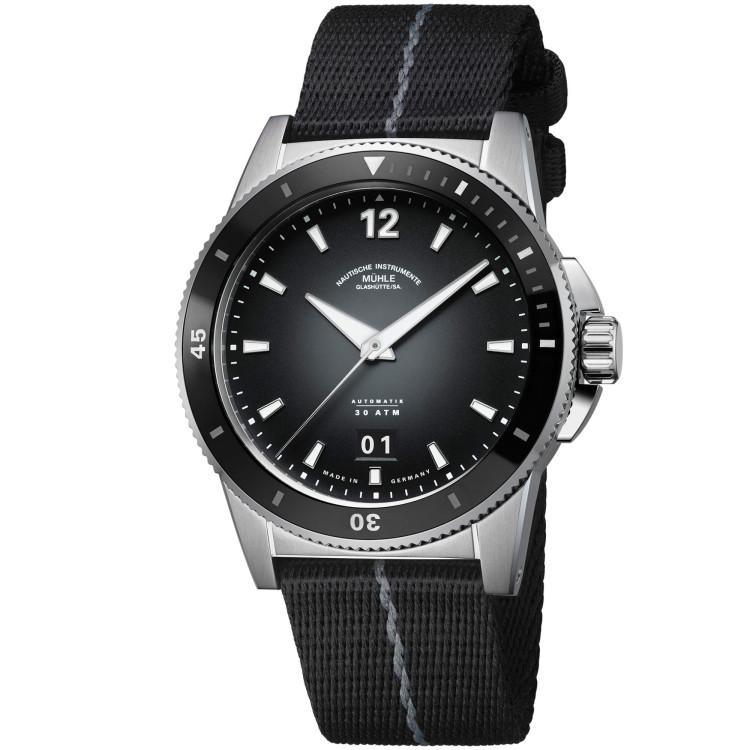 Automatik, Herrenuhr,  Mühle Glashütte Sportivo Grossdatum 