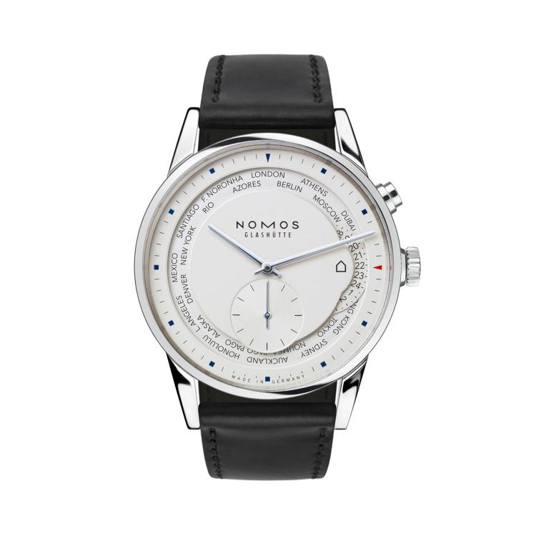 Automatik,  NOMOS Glashütte Zürich Weltzeit 