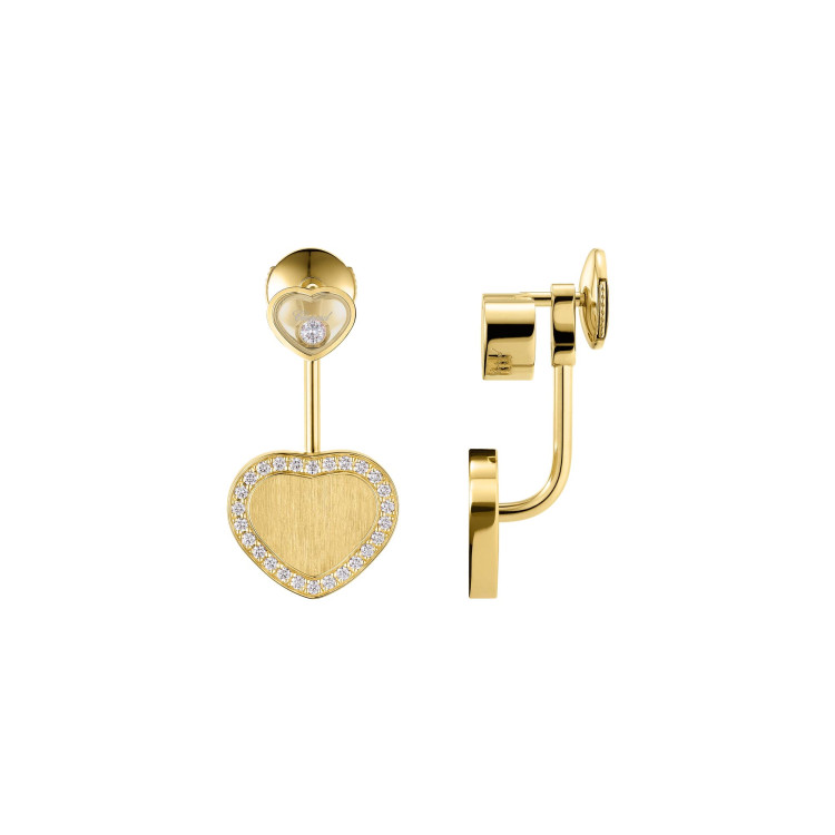 Chopard Happy Hearts Golden Hearts Ohrhänger - Bild 2 