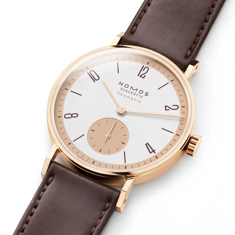 NOMOS Glashütte Tangente Roségold neomatik – 175 Years Watchmaking Glashütte - Bild 4 