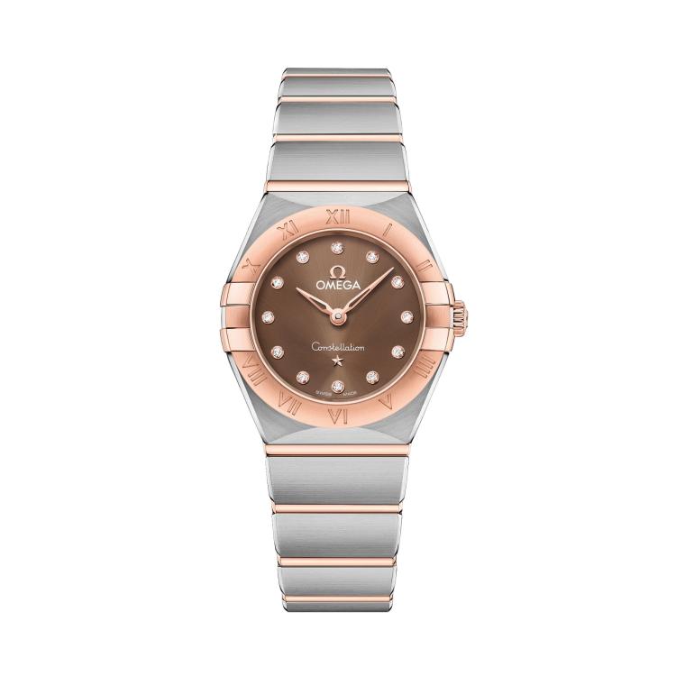 Damenuhr, Quarzwerk,  Omega Constellation 