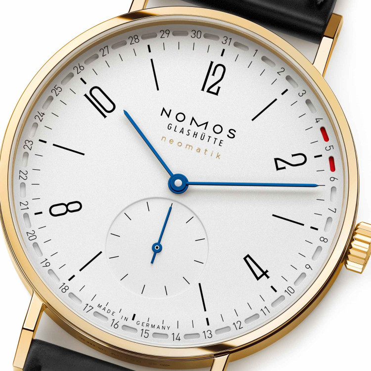 NOMOS Glashütte Tangente Gold Neomatik 38 Update - Bild 4 