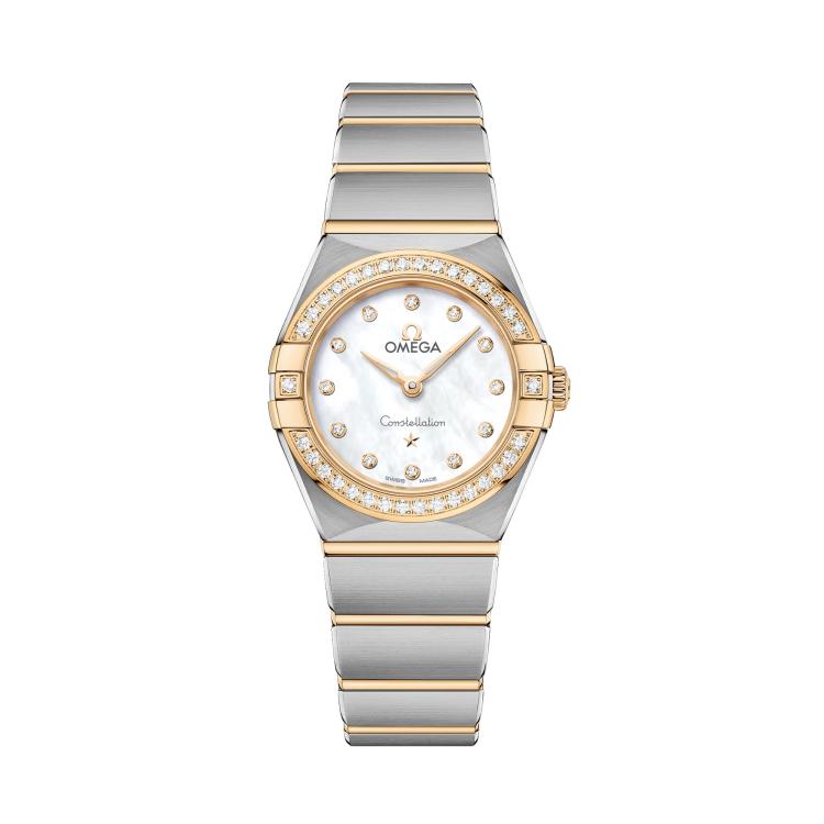 Damenuhr, Quarzwerk,  Omega Constellation 