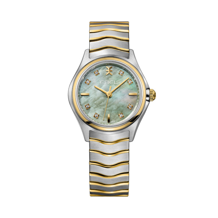 Quarzwerk, Damenuhr,  EBEL Wave 
