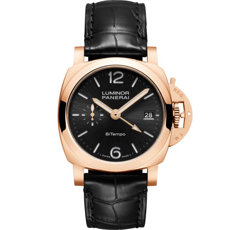 Unisex, Automatik,  Panerai Luminor Quaranta BiTempo Goldtech™ 