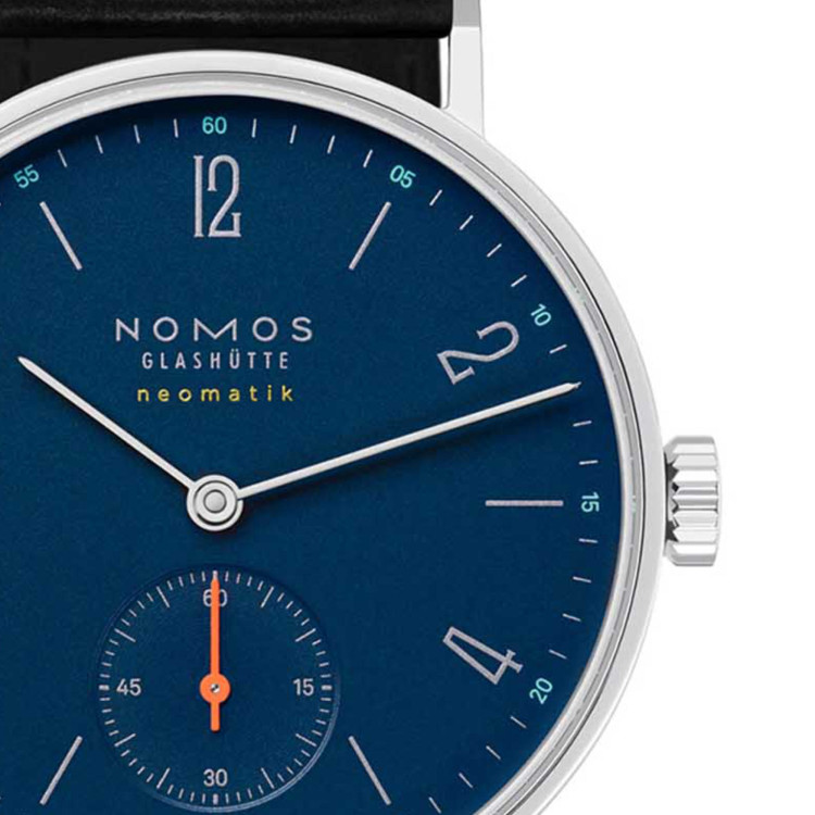NOMOS Glashütte Tangente neomatik nachtblau - Bild 4 