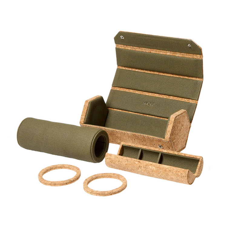 WOLF Cortica Triple Hexagon Watch Roll With Capsule - Bild 4 