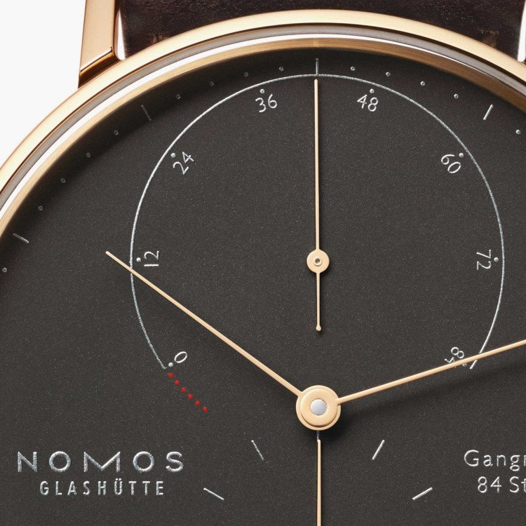 NOMOS Glashütte Lambda 39 samtschwarz - Bild 3 