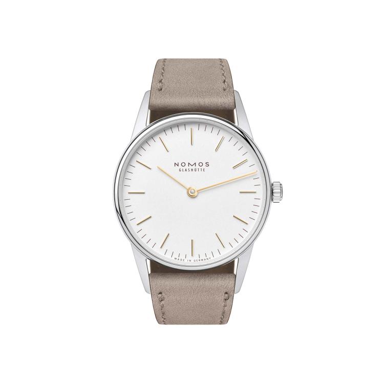 Damenuhr, Handaufzug,  NOMOS Glashütte Orion 33 Duo 