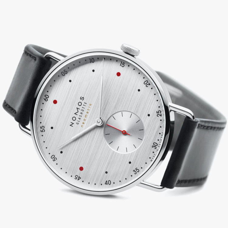 NOMOS Glashütte Metro neomatik 39 silvercut - Bild 3 