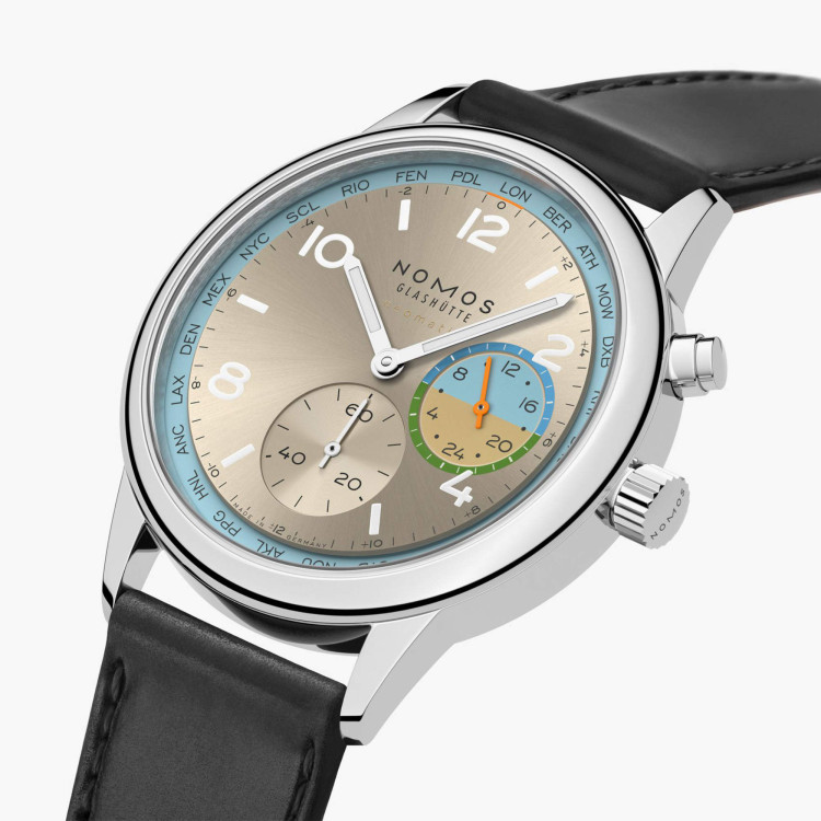 NOMOS Glashütte Club Sport Neomatik Worldtimer Roam - Bild 3 