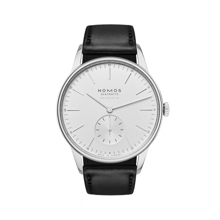 Automatik, Damenuhr- und Herrenuhruhr,  NOMOS Glashütte Orion neomatik 39 weiß 