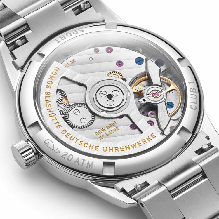 NOMOS Glashütte Club Sport Neomatik 34 Gold - Bild 4 