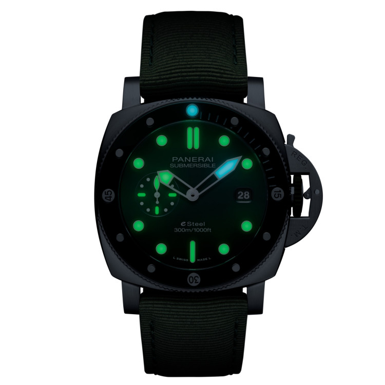 Panerai Submersible QuarantaQuattro ESteel™ Verde Smeraldo - Bild 5 
