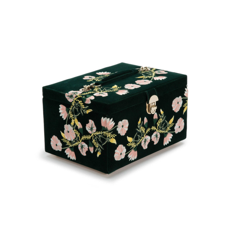 WOLF Zoe Medium Jewellery Box Forest Green - Bild 2 