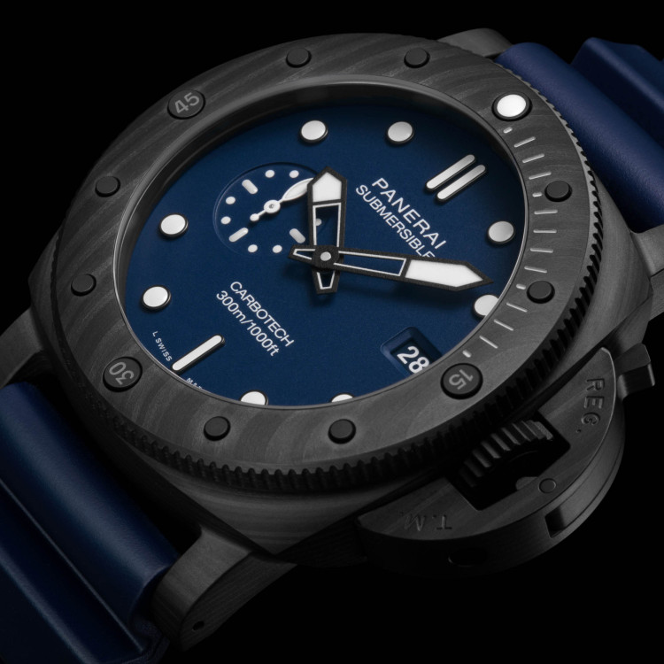 Panerai Submersible QuarantaQuattro Carbotech™ Blu Abisso - Bild 3 