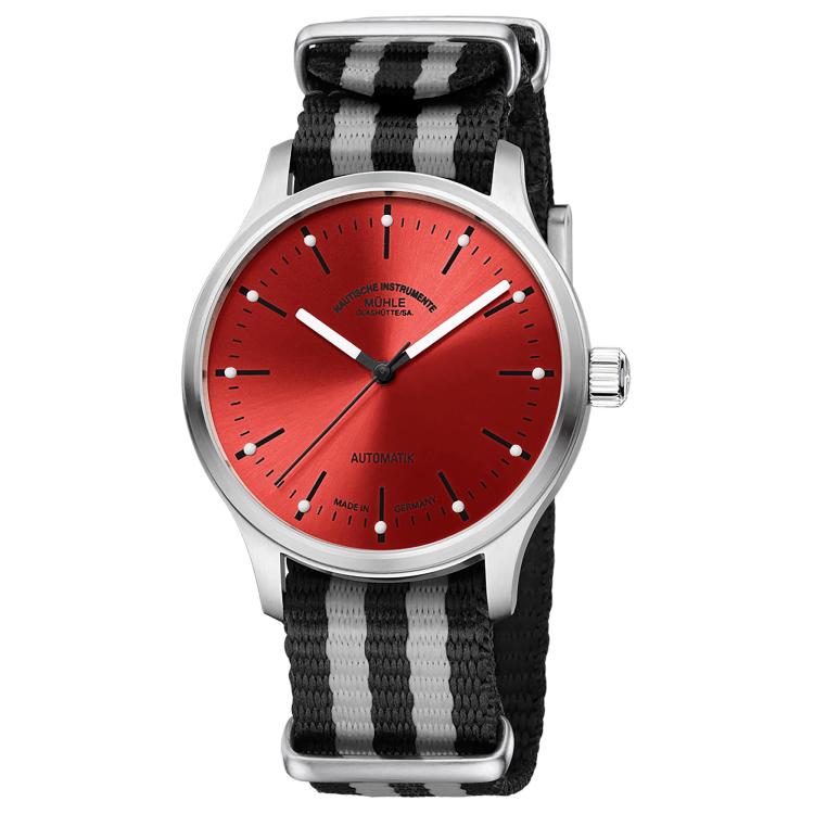 Unisex, Automatik,  Mühle Glashütte Panova Rot 