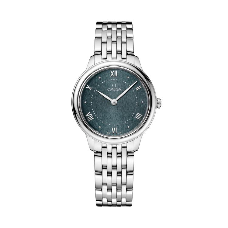 Damenuhr, Quarzwerk,  Omega De Ville Prestige 