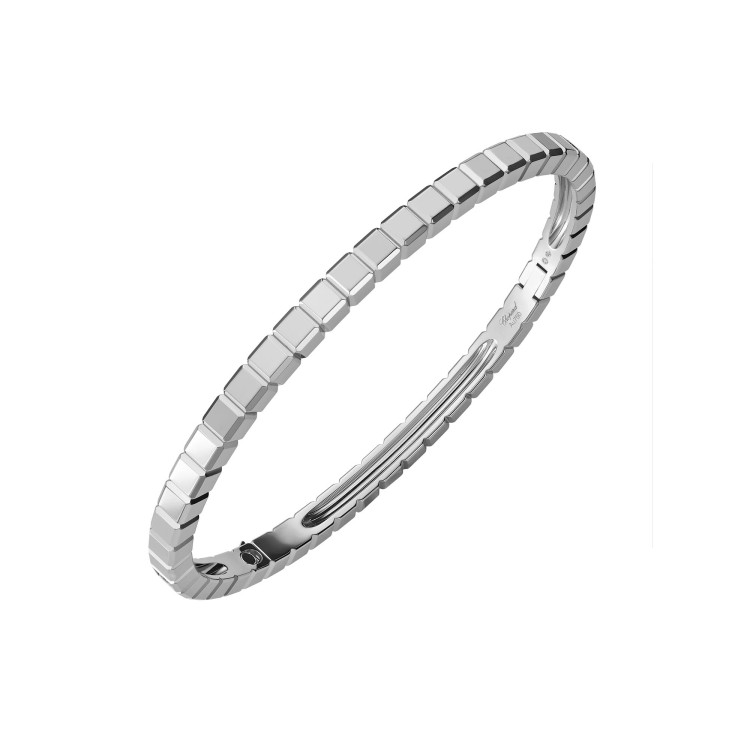 Weißgold, Armschmuck,  Chopard Ice Cube Pure Armreif 