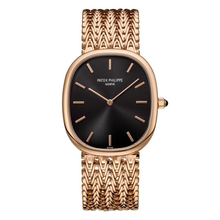 Damenuhr, Automatik,  Patek Philippe Golden Ellipse 