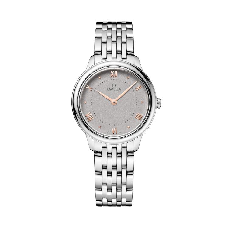 Damenuhr, Quarzwerk,  Omega De Ville Prestige 