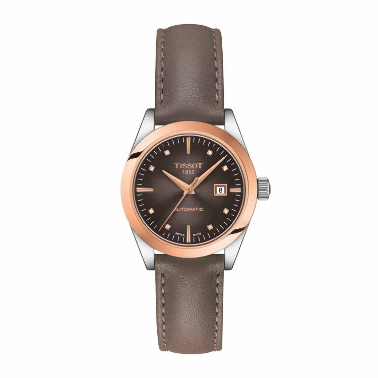 Automatik, Damenuhr,  Tissot T-My Lady Automatic 18K Gold 