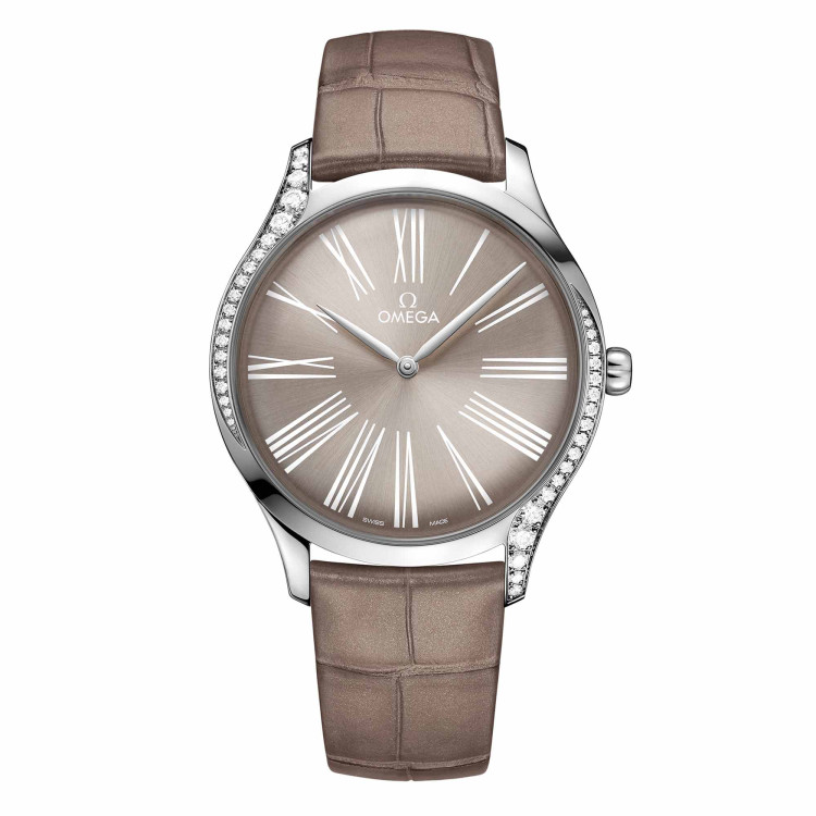 Quarzwerk, Damenuhr- und Herrenuhruhr,  Omega Trésor Quartz 39mm 