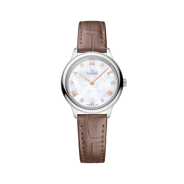 Damenuhr, Quarzwerk,  Omega De Ville Prestige 