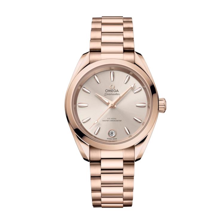 Damenuhr, Automatik,  Omega Seamaster Aqua Terra Shades 