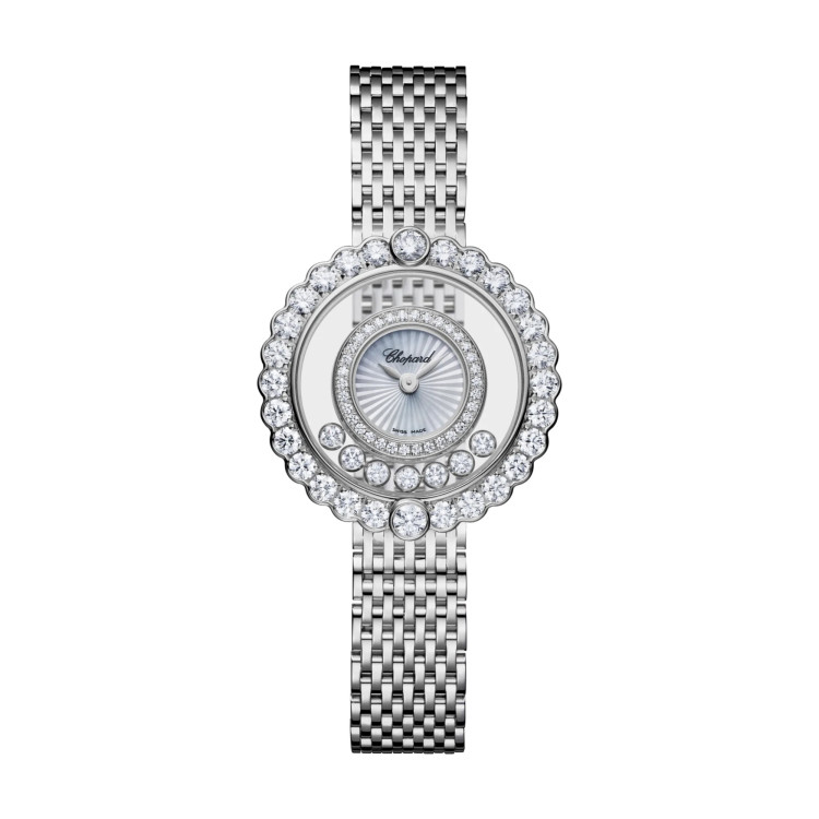 Quarzwerk, Damenuhr,  Chopard Happy Diamonds Icons Joaillerie 