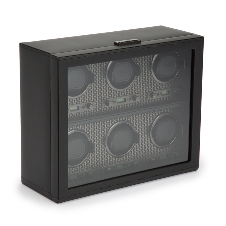 WOLF Axis 6 Piece Watch Winder - Bild 2 