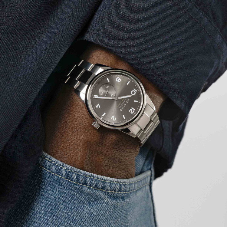 NOMOS Glashütte Club Sport neomatik 39 smoke - Bild 6 