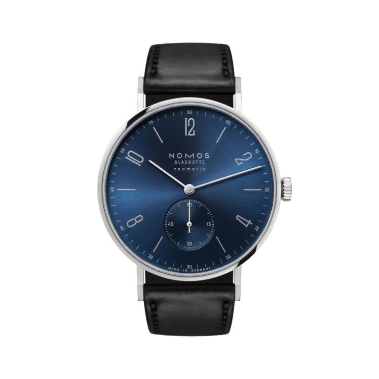Unisex, Automatik,  NOMOS Glashütte Tangente neomatik 39 blaugold 
