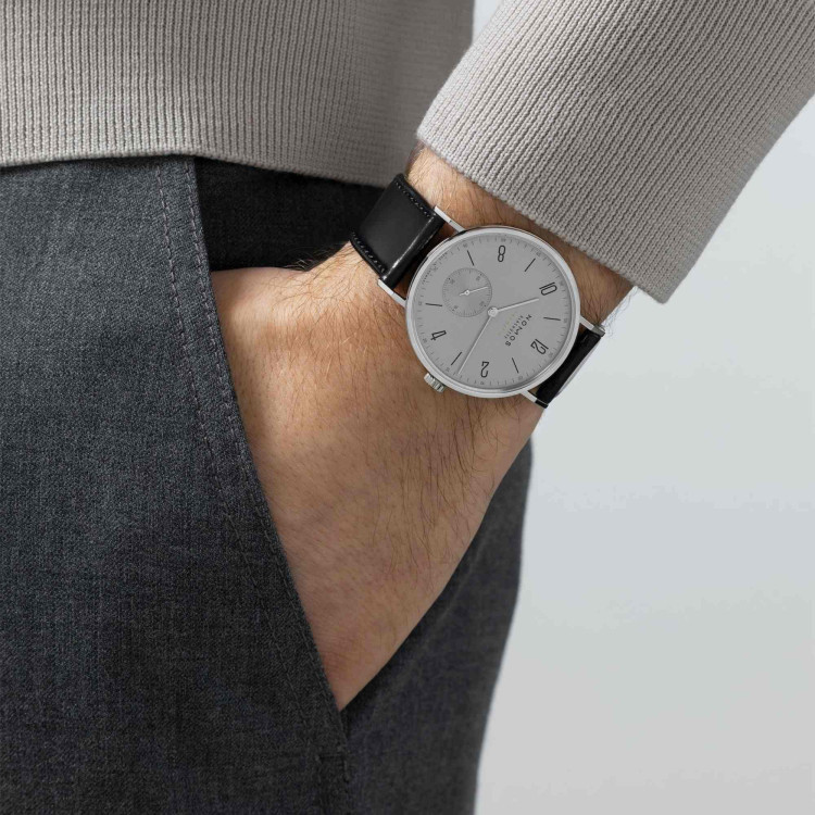 NOMOS Glashütte Tangente neomatik 39 platingrau - Bild 7 
