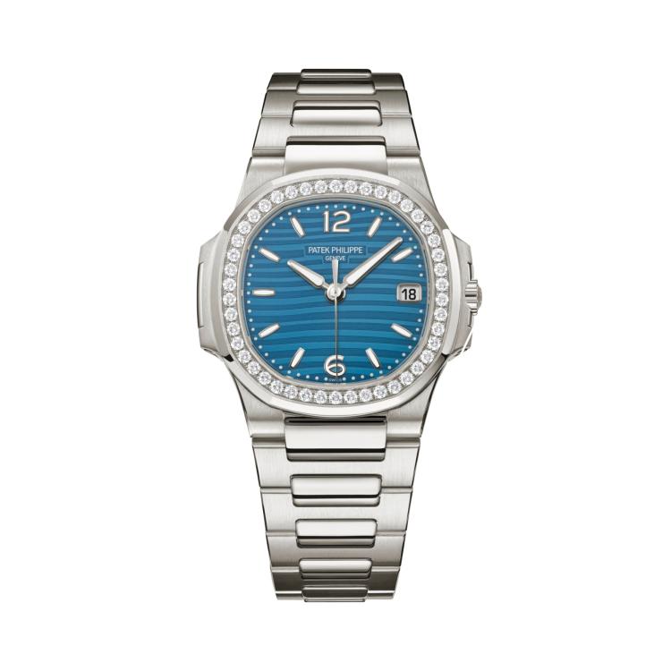 Damenuhr, Quarzwerk,  Patek Philippe Nautilus 
